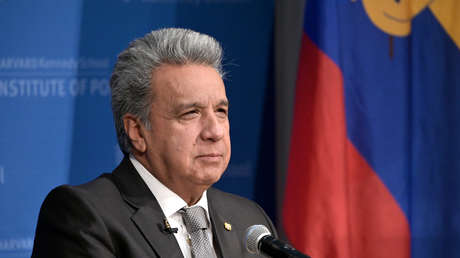 El expresidente del país suramericano Lenín Moreno