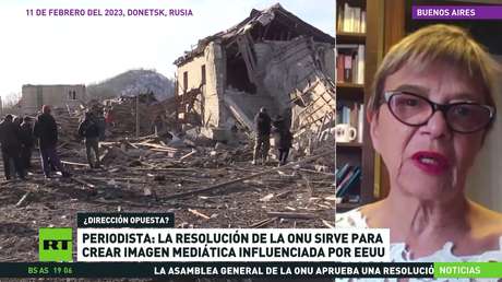 Periodista: La resolución de la ONU solo sirve para crear una imagen mediática en favor de EE.UU.