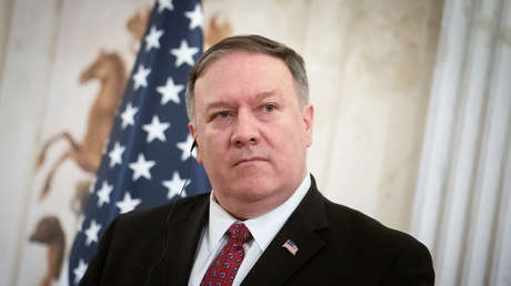 El exsecretario de Estado estadounidense Mike Pompeo