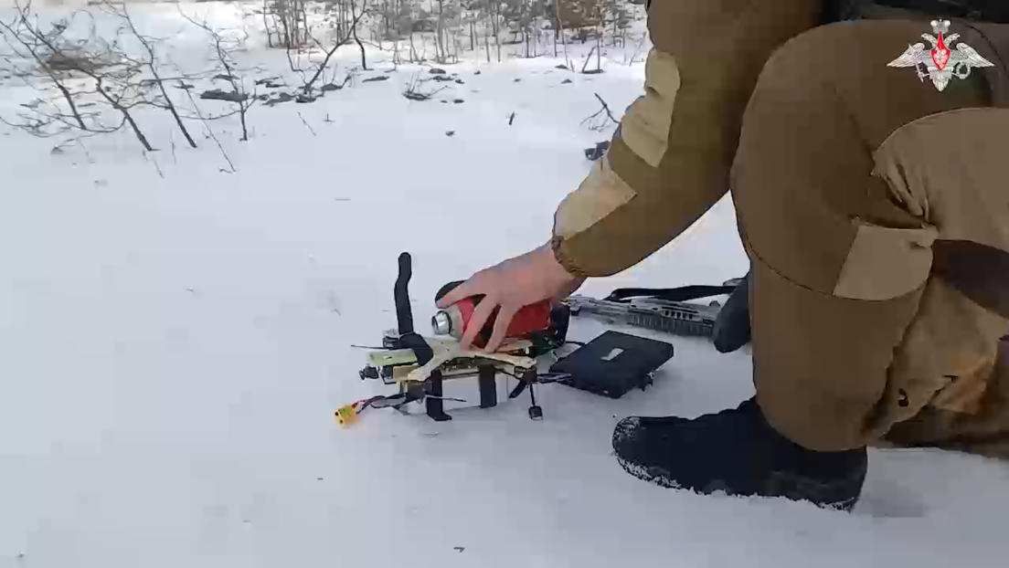 VIDEO: Tropas aerotransportadas de Rusia utilizan drones kamikaze en los combates en Donbass