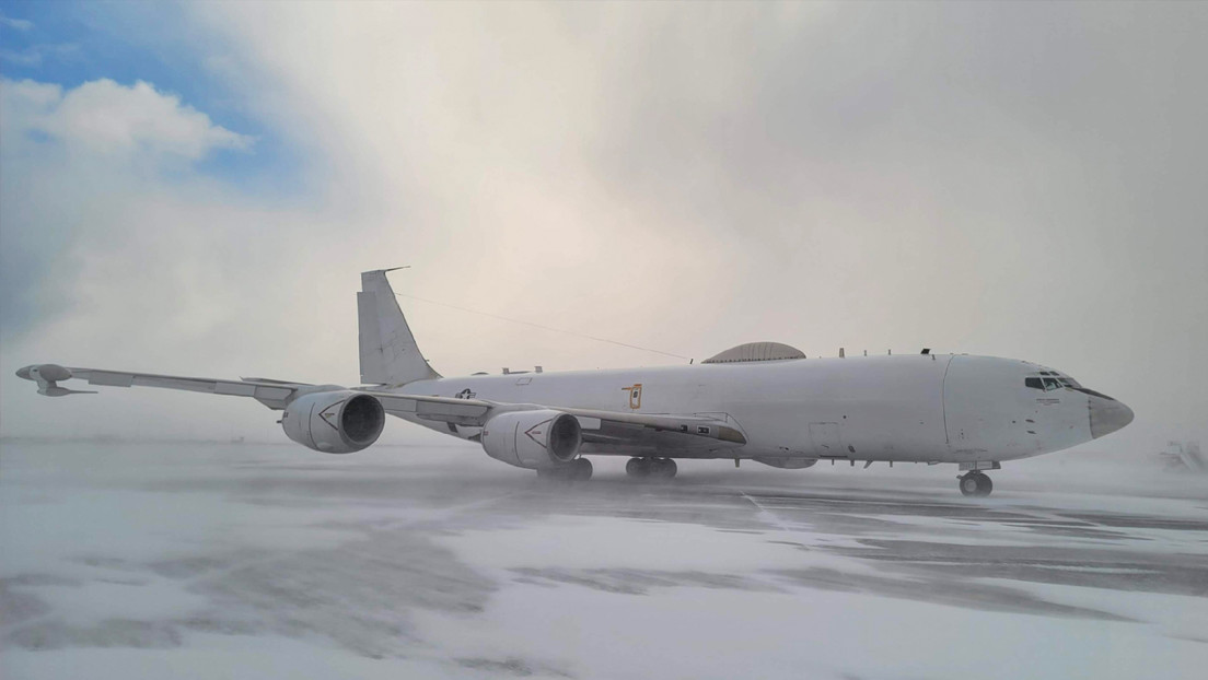 Un 'avión del juicio final' de EE.UU. aterriza en Europa