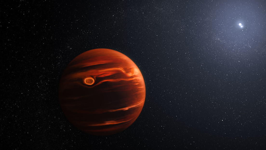 Detectan una masiva tormenta de polvo caliente en un exoplaneta 20 veces más grande que Júpiter