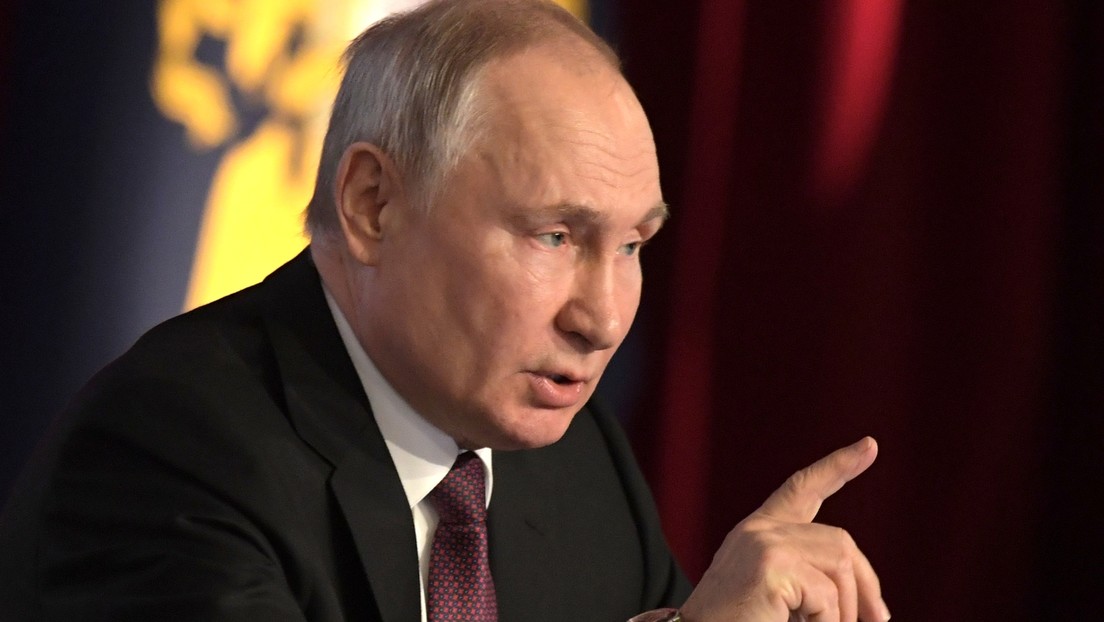 El presidente de Rusia, Vladímir Putin