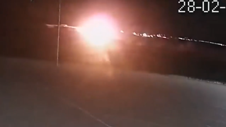 VIDEO: Momento de la mortífera colisión de dos trenes en Grecia