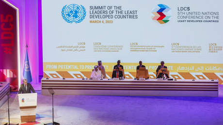 António Guterres critica a los países ricos por estrangular a las naciones pobres