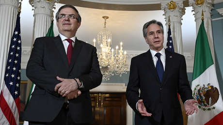 Ebrard y Blinken discuten la estrategia de México y EE.UU. contra el tráfico de fentanilo