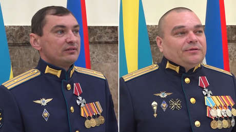 VIDEO: Rusia condecora a los pilotos que interceptaron un dron de EE.UU. sobre el mar Negro