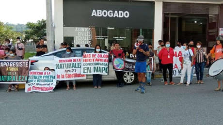 Un juez de la provincia ecuatoriana de Napo ordena destituir a los ministros de Ambiente y Energía