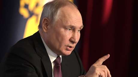 El presidente de Rusia, Vladímir Putin