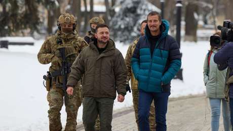 Guardaespaldas prohíben a Zelenski tomar chocolate de un presentador británico por temor a un posible envenenamiento