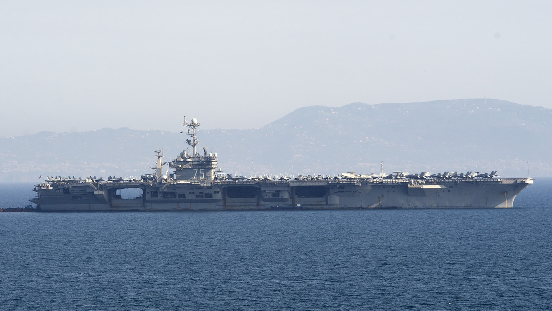 Un portaviones de propulsión nuclear de EE.UU. lidera ejercicios militares en Corea del Sur