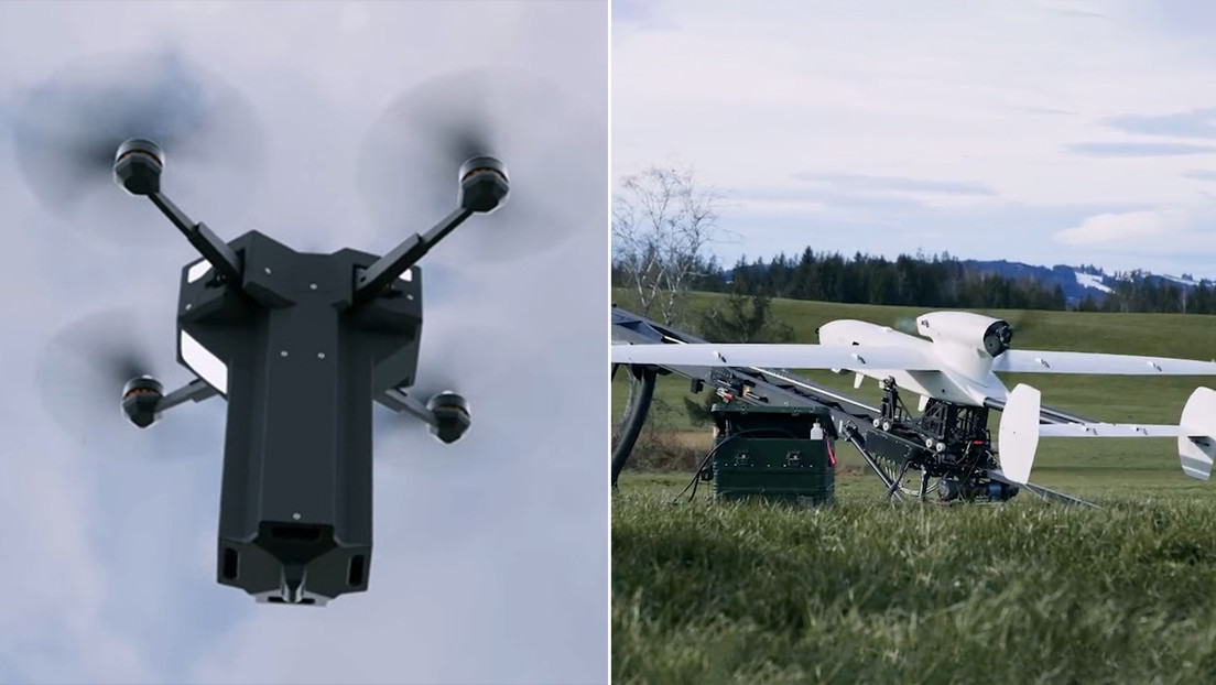 VIDEO: Alemania presenta un dron nodriza capaz de portar 8 drones suicidas