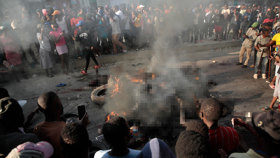 Queman vivos a 13 presuntos delincuentes en la capital de Haití