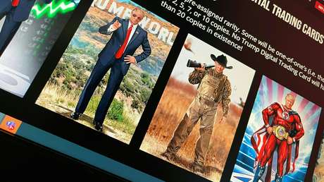 El precio de los NFT de Trump se dispara tras ser acusado formalmente en Nueva York