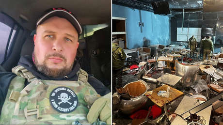 Muere un corresponsal de guerra ruso en una explosión en un restaurante en San Petersburgo