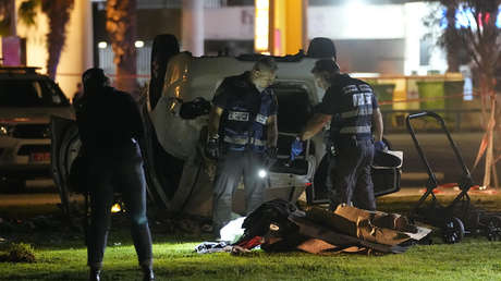 VIDEO: Momento del atentado terrorista con coche en Tel Aviv