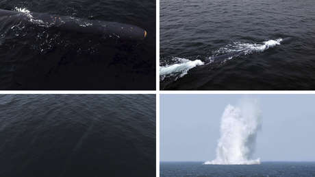 Corea del Norte prueba un dron submarino de ataque y demuestra su "capacidad mortal"