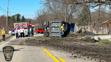 Se accidenta en EE.UU. un camión con más de 18.000 kilos de suelo tóxico