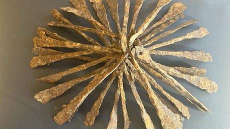 FOTO: Limpia la casa y halla lingotes de 'dinero' vikingo en el sótano