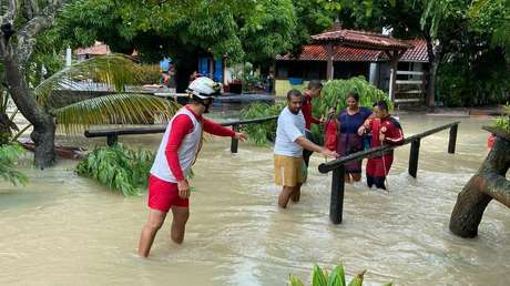 Más de 5.000 personas evacuadas en Brasil por fuertes lluvias