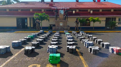 "Uno de los mayores golpes históricos al narcotráfico": decomisan unas 5,5 toneladas de cocaína en el Caribe