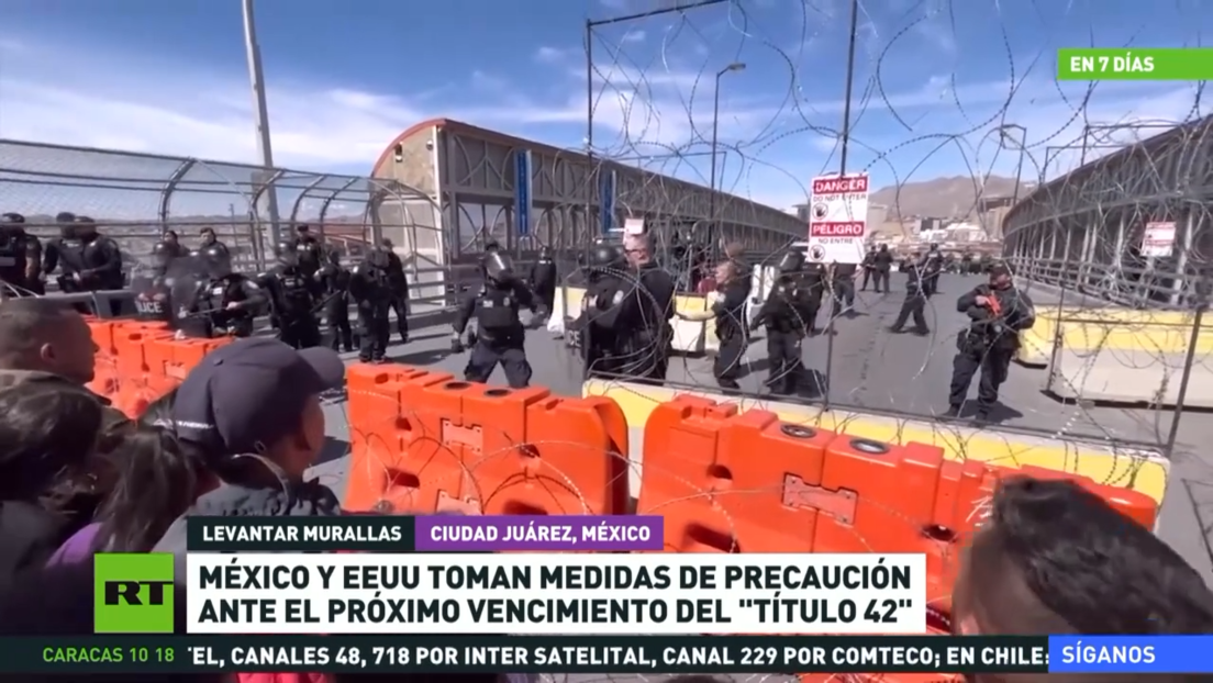 En Estados Unidos crece la preocupación por los flujos migratorios ante la próxima cancelación del Título 42