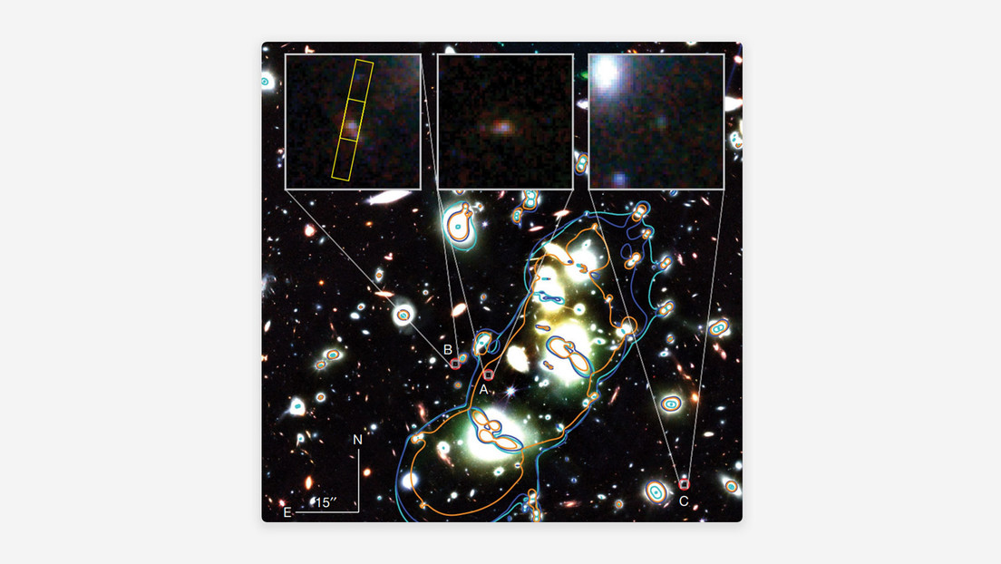 Descubren una galaxia de baja luminosidad en el universo primitivo