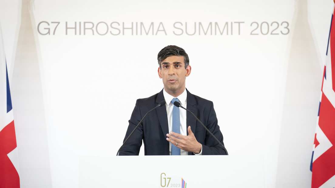 El primer ministro del Reino Unido, Rishi Sunak