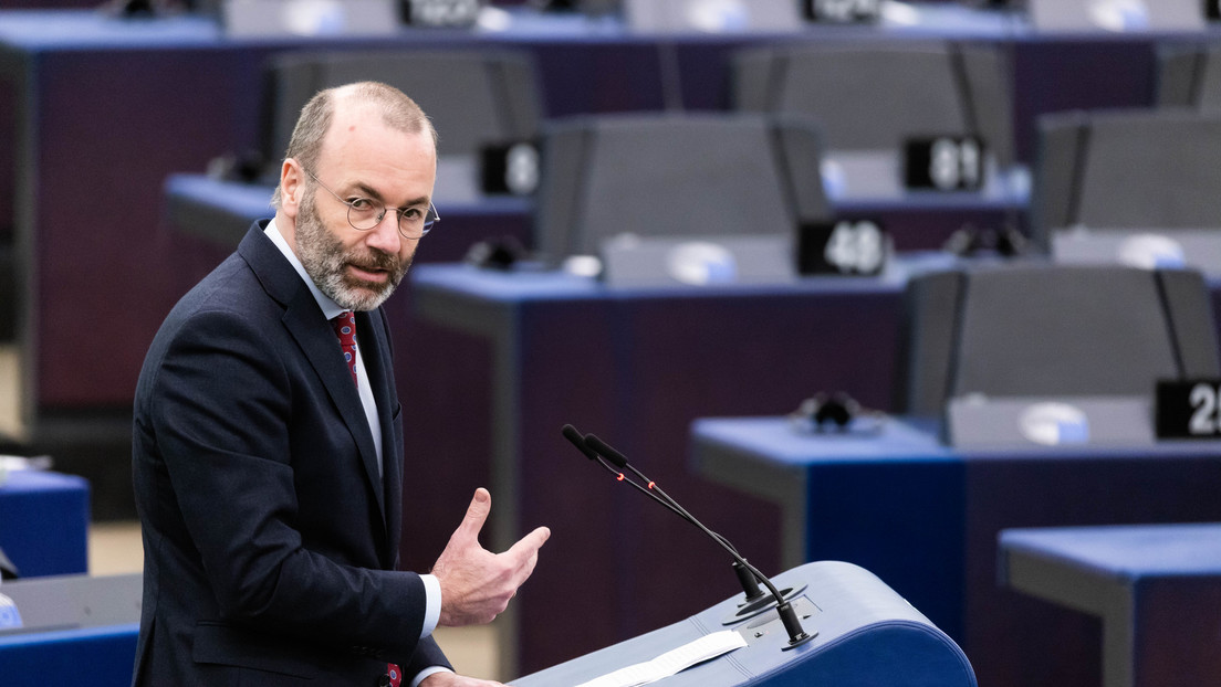 El diputado alemán Manfred Weber, presidente del Partido Popular Europeo (PPE)