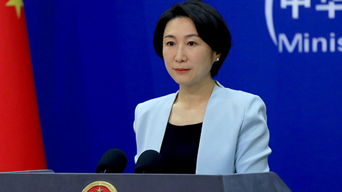 El Ministerio de Exteriores chino, Mao Ning