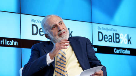 El multimillonario estadounidense Carl Icahn