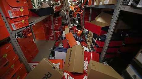 Roban más de 200 zapatillas en Perú, pero todas del mismo pie