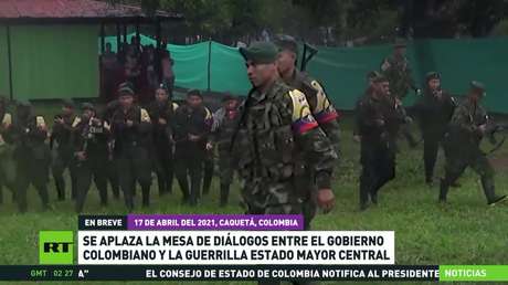 Se aplaza en Colombia la mesa de diálogo entre el Gobierno y la guerrilla Estado Mayor Central