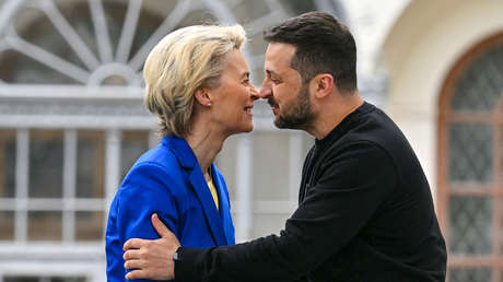 Ursula von der Leyen llega a Kiev con motivo del Día de Europa