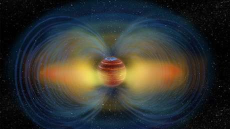 Identifican por primera vez un cinturón de radiación en un objeto fuera de nuestro sistema solar
