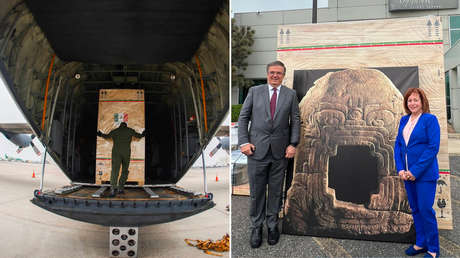 Regresa a México el 'monstruo de la tierra', la pieza olmeca robada hace más de medio siglo