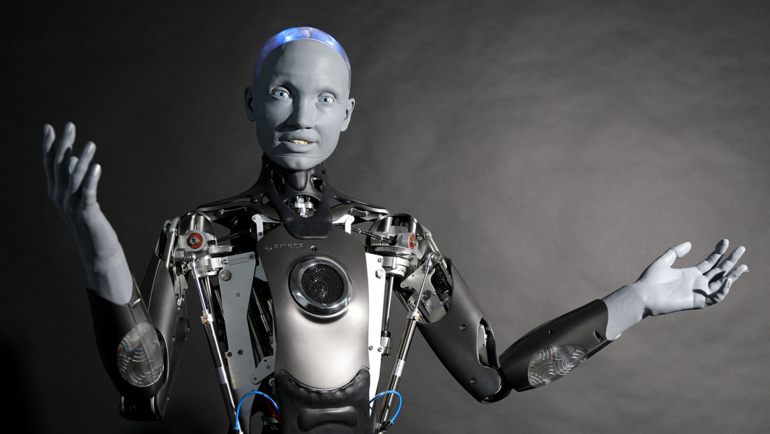 Un robot humanoide llamado Ameca