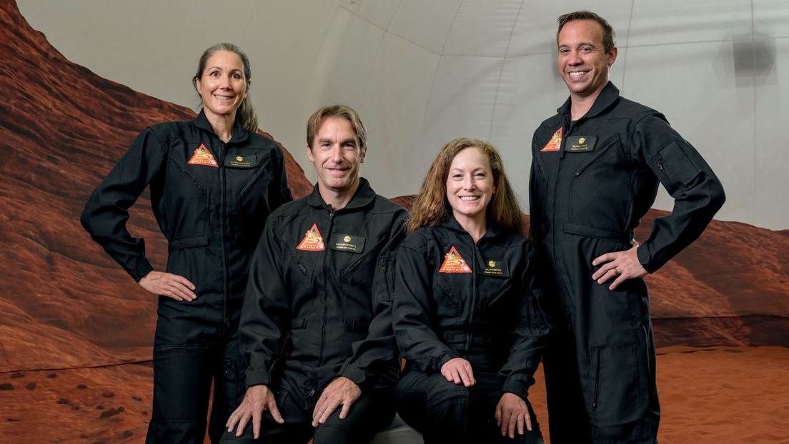 La NASA aísla a 4 voluntarios durante un año en una cámara que simula las condiciones de Marte