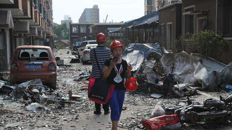 VIDEO: Un potente tornado se desata en la provincia china de Liaoning