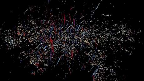 Encuentran estructuras "misteriosas" en el centro de la Vía Láctea