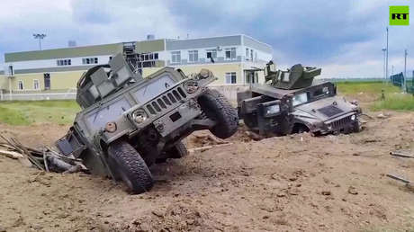 WP: Equipo militar de la OTAN fue utilizado en la incursión de un grupo de sabotaje ucraniano en Rusia