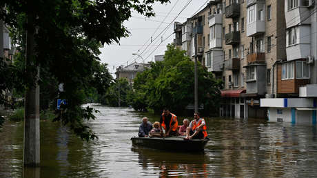 EE.UU. acusa a Rusia del ataque contra la presa de Kajovka mientras sigue evaluando la situación