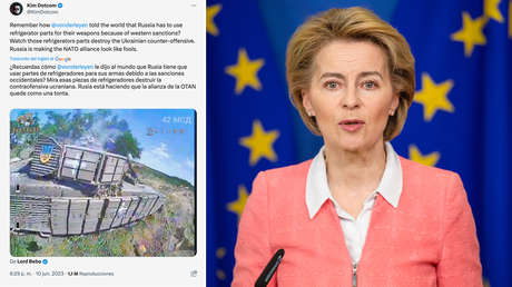 Kim Dotcom: "Miren cómo 'piezas de neveras' acaban con la contraofensiva ucraniana"