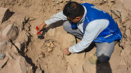 Encuentran momia de más de 3.000 años de antigüedad en un sitio arqueológico de Perú