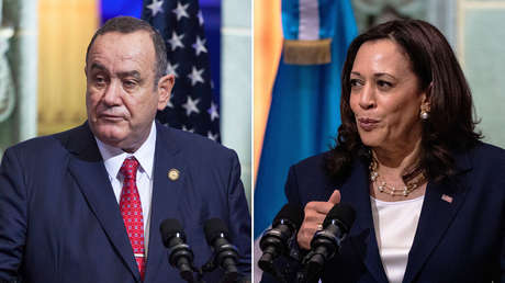 Kamala Harris expresa el respaldo de EE.UU. a las elecciones "libres y pacíficas" en Guatemala