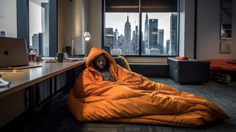 Oficinas vacías como viviendas: la crisis migratoria sigue azotando Nueva York