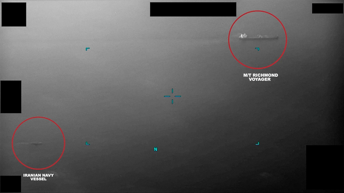 EE.UU. impide que buques iraníes detengan a dos petroleros en el golfo de Omán