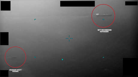 EE.UU. impide que buques iraníes detengan a dos petroleros en el golfo de Omán