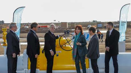 "Independencia energética" para crear un país con "superávit": Argentina inaugura el gasoducto Néstor Kirchner