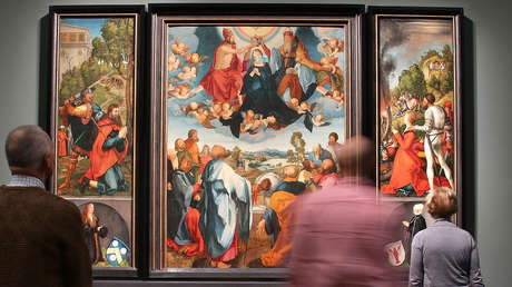 El artista renacentista Alberto Durero se habría pintado a sí mismo en el centro de un retablo en venganza a su patrocinador